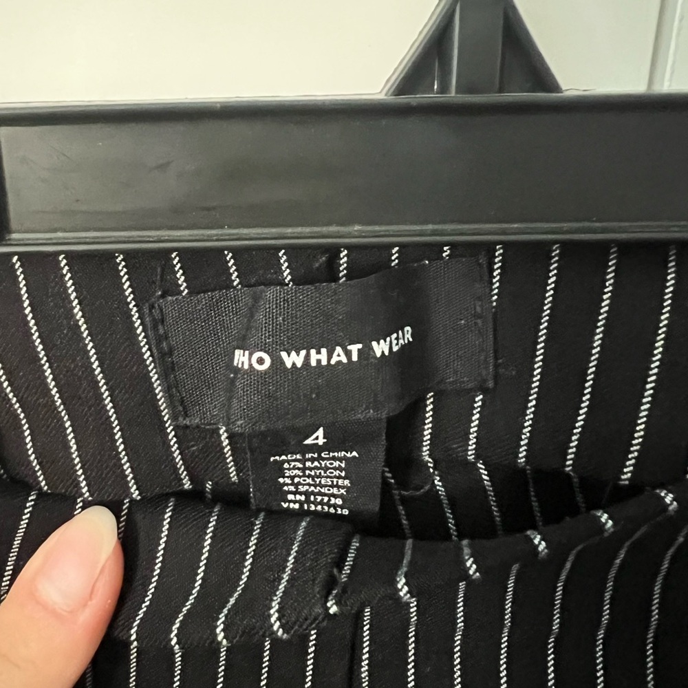Pinstripe Pants